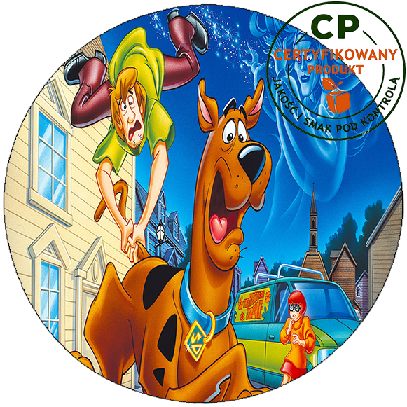 Opłatek na tort - Scoobie Doo