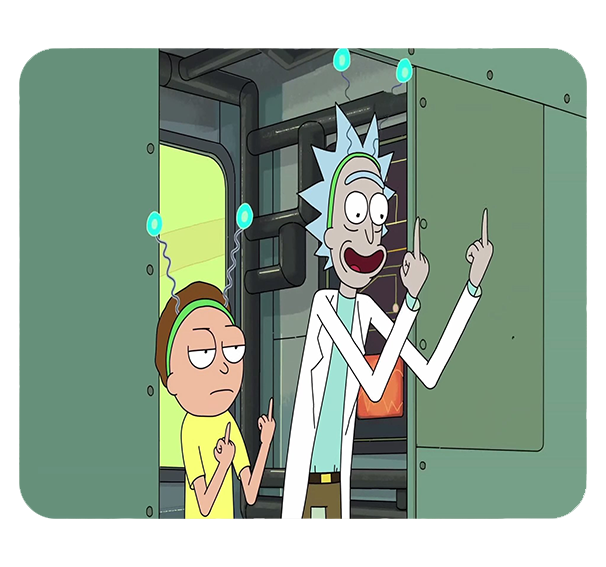 Podkładka pod myszkę Rick i Morty