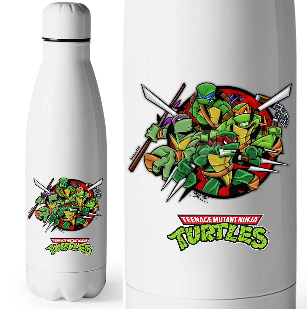 Termos - Butelka Termiczna - Wojownicze Żółwie Ninja