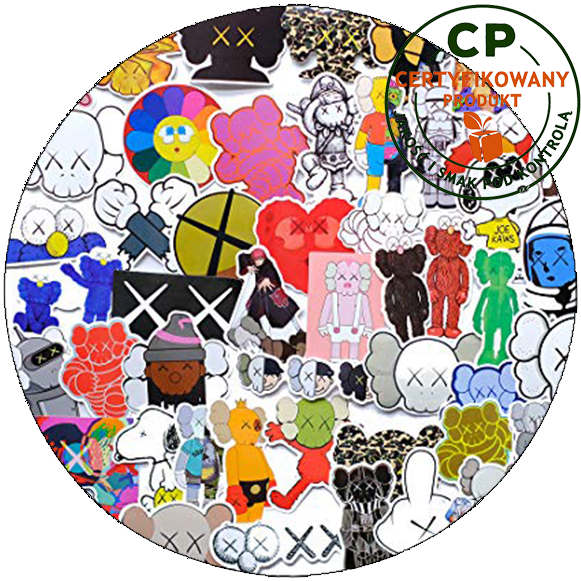 Opłatek na tort KAWS