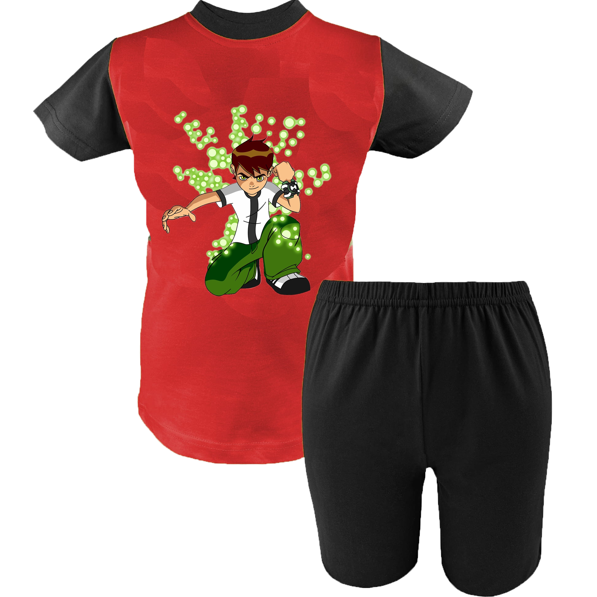 Krótka Piżama dziecięca Ben 10 - Alien Force