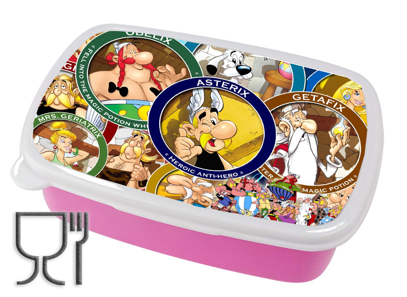 Pojemnik śniadaniowy - Asterix - Big Fight