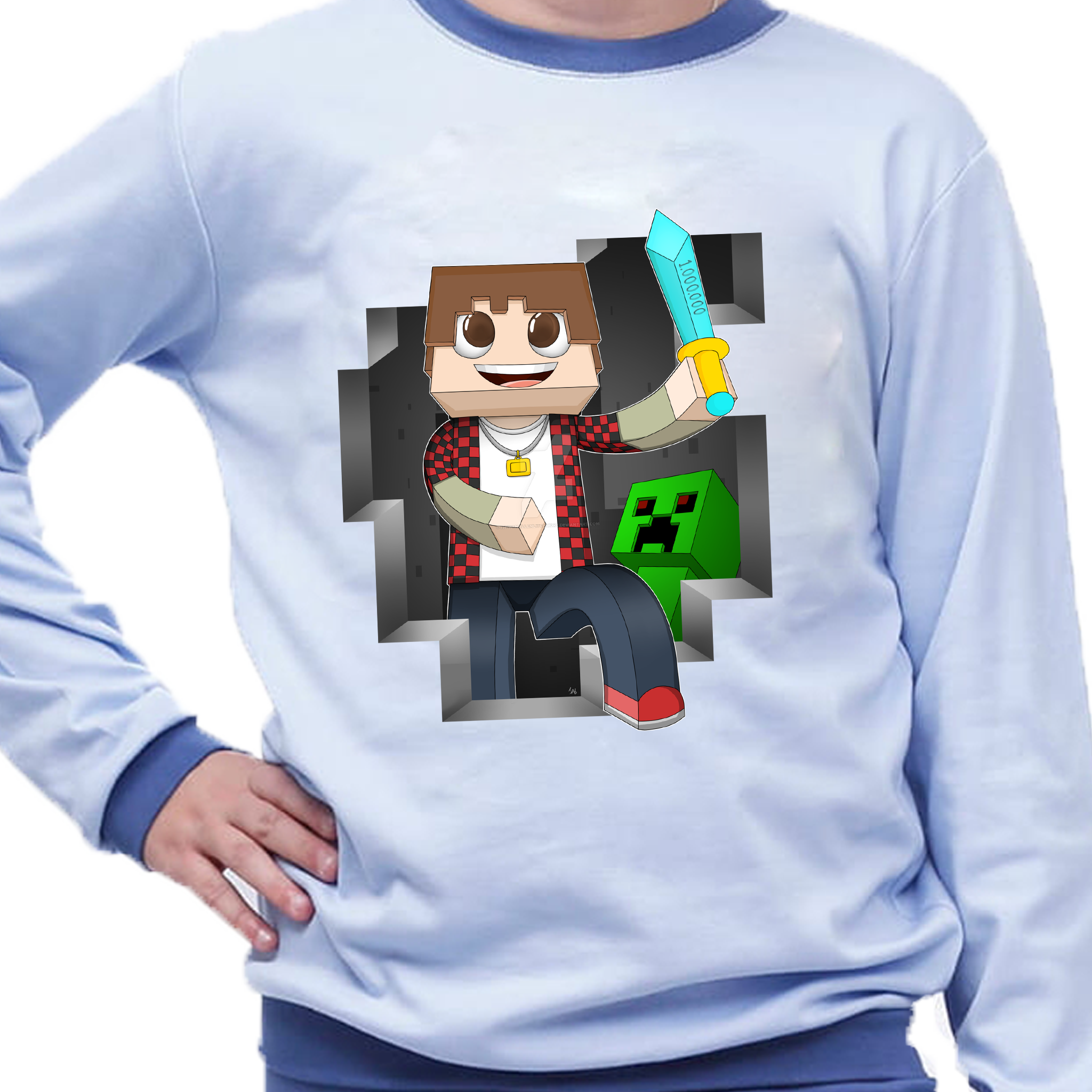 Piżama dziecięca Minecraft