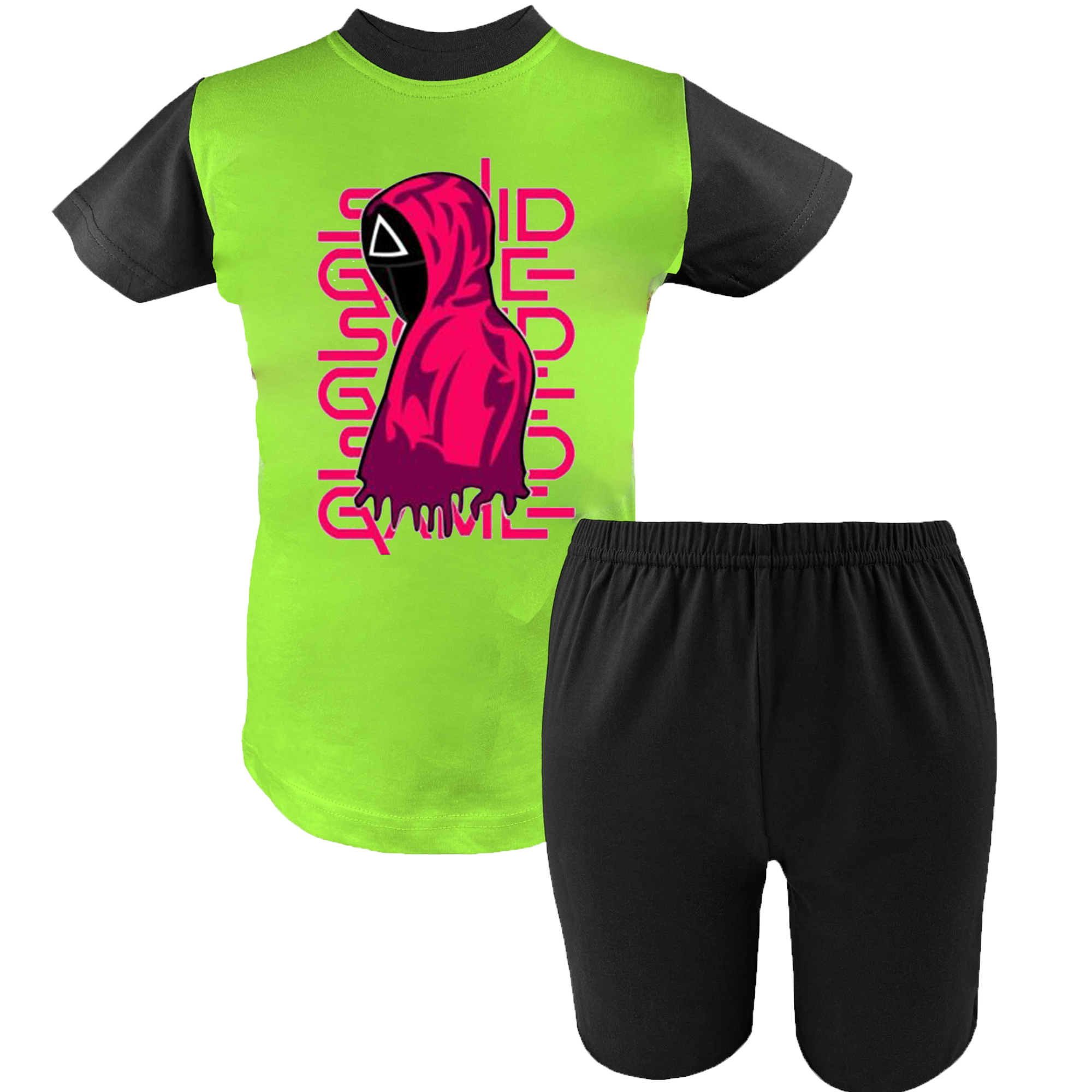 Krótka Piżama dziecięca - Squid Game - Nowy Sezon