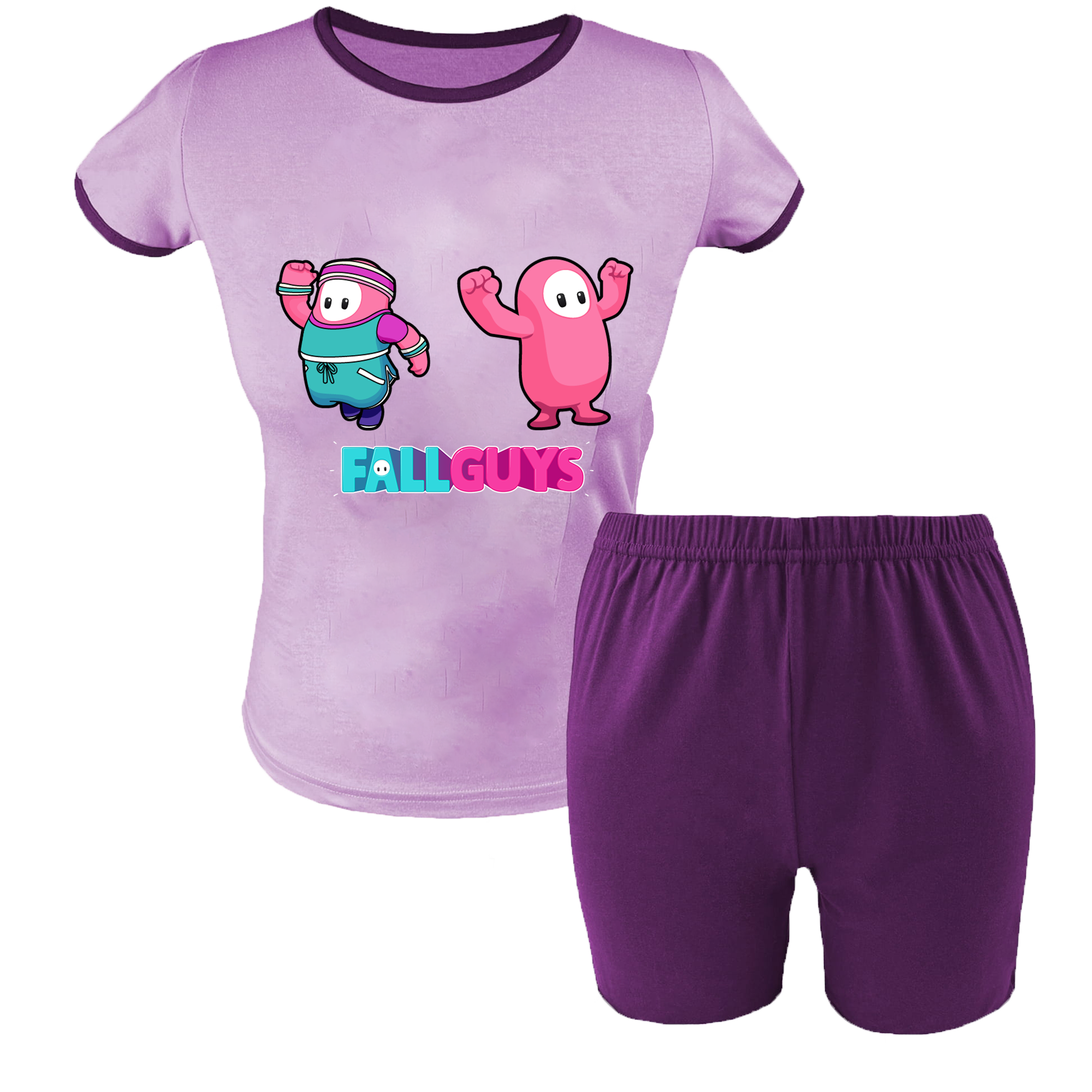 Krótka Piżama dziecięca Fall Guys
