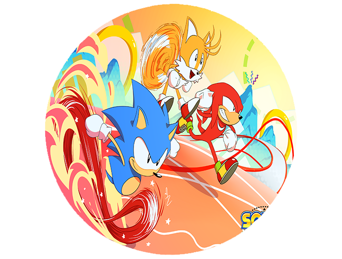 Podkładka pod myszkę Sonic