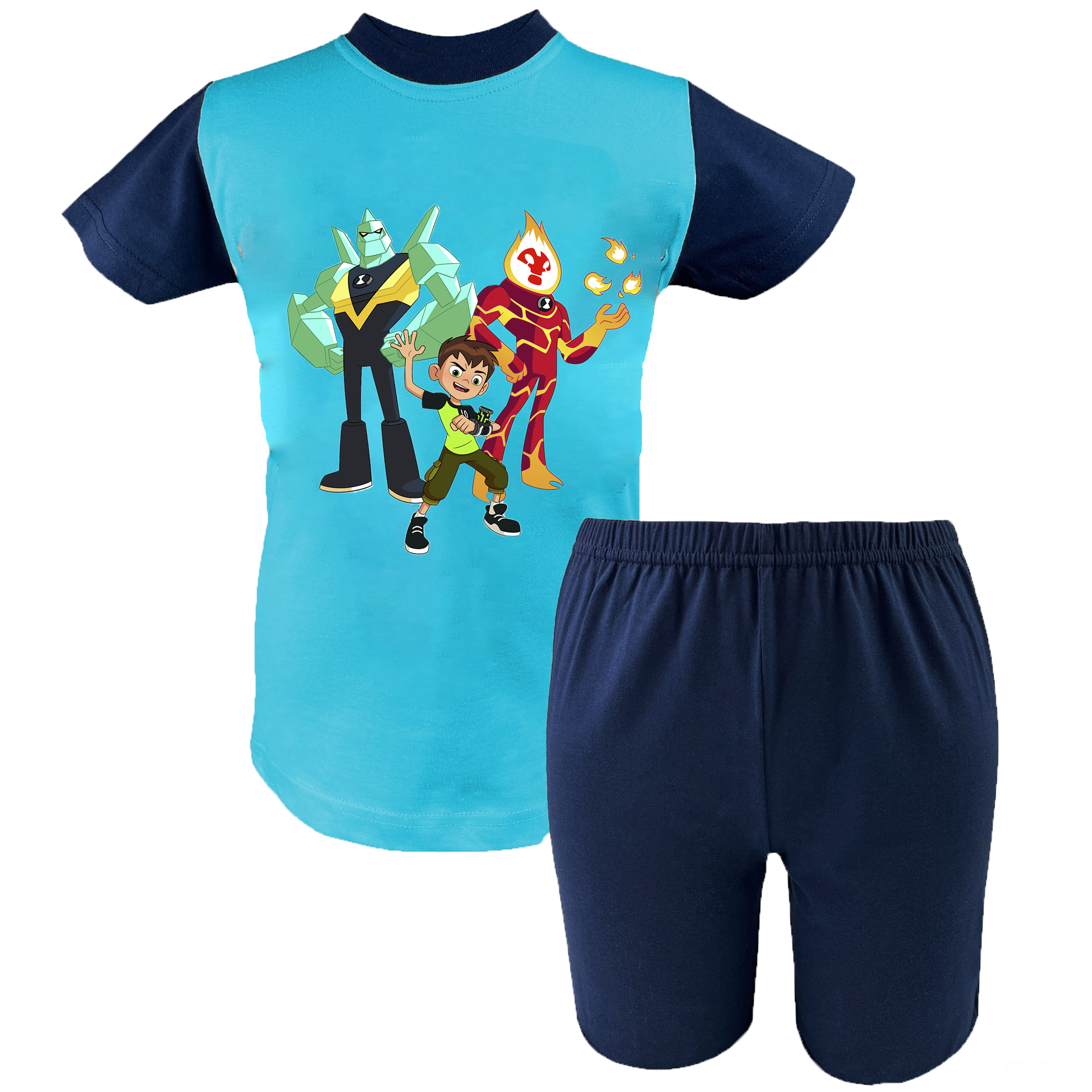 Krótka Piżama dziecięca Ben 10 - Alien Force