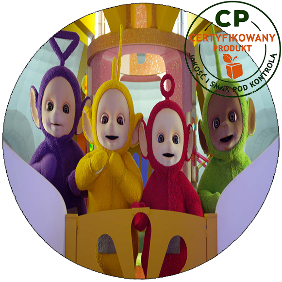 Opłatek na tort - Teletubisie