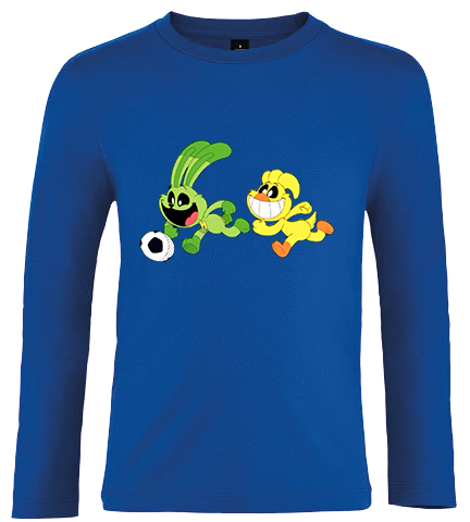 Koszulka z długim rękawem Smiling Critters - Catnap