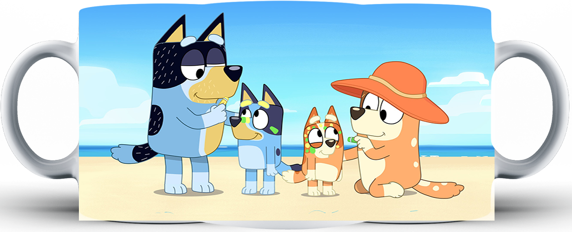 Kubek ceramiczny Bluey