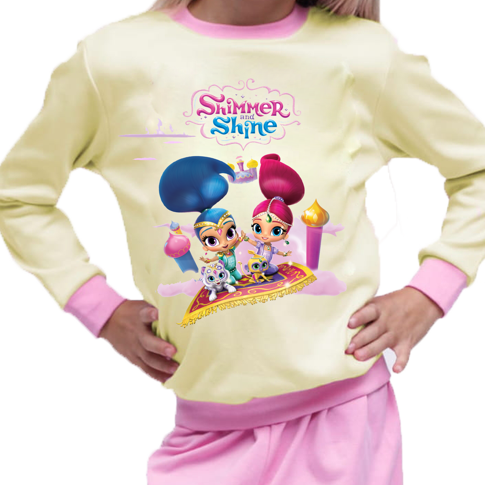 Piżama dziecięca Shimmer and Shine