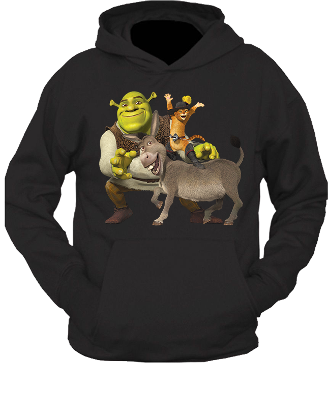Bluza z kapturem Shrek