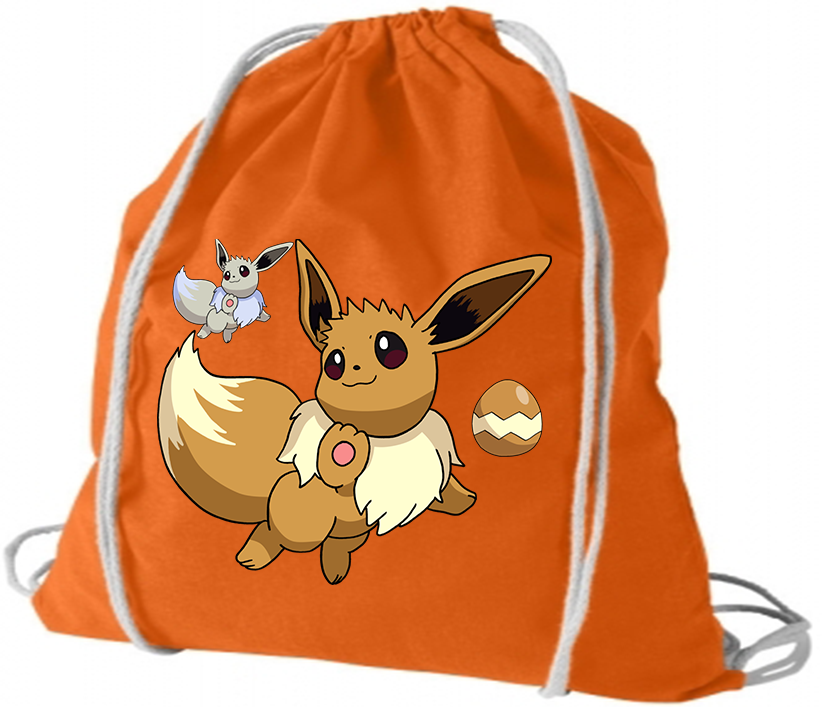 Worek Sportowy - Plecak - Pokemon Eevee