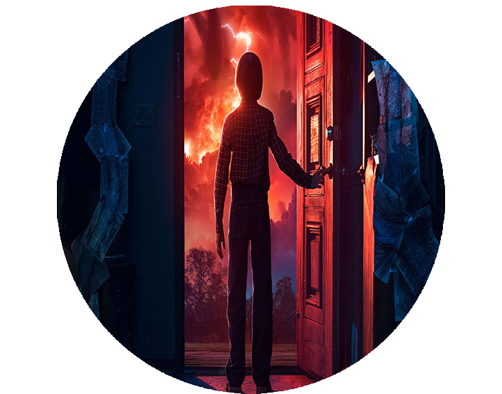 Opłatek na tort Stranger Things