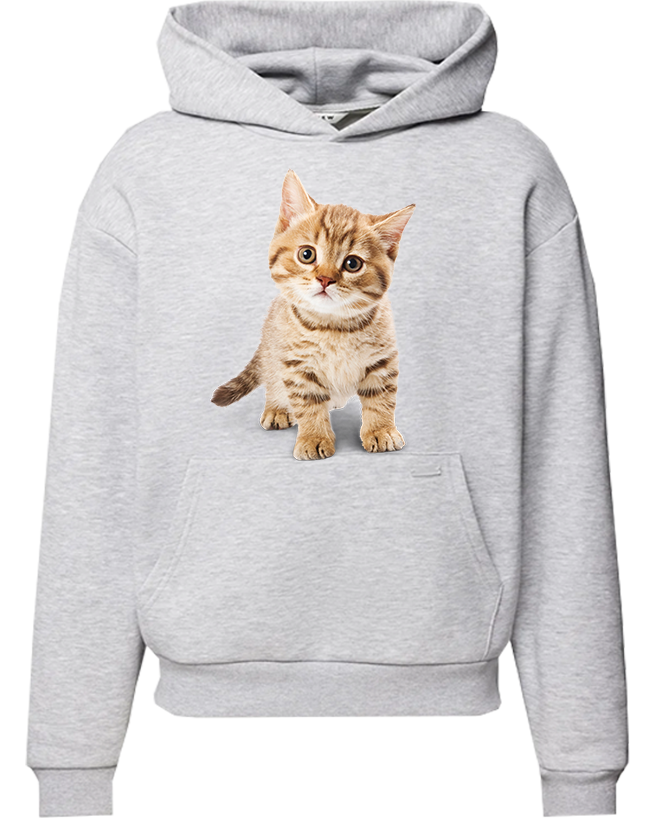 Bluza z kapturem z Kotem