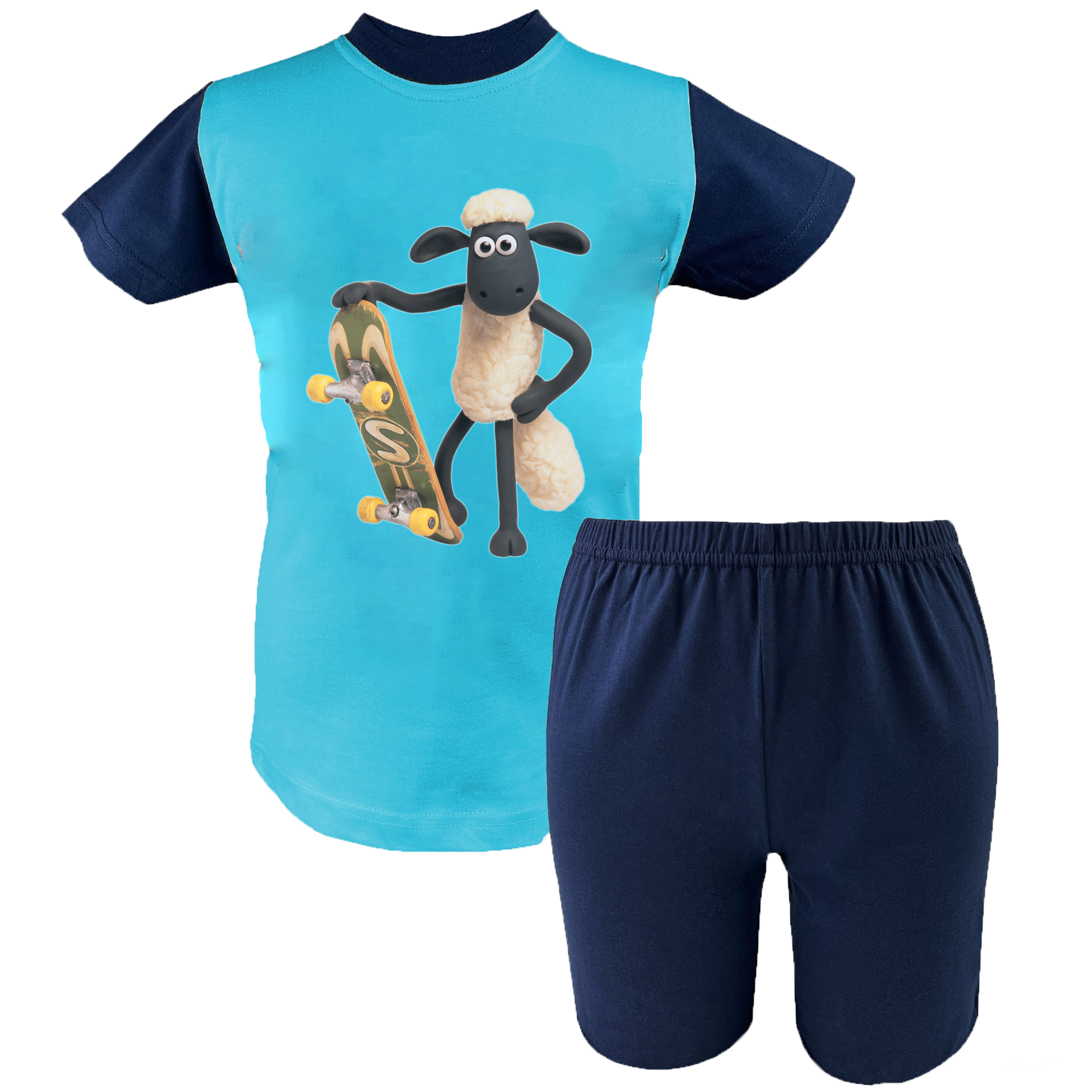 Krótka Piżama dziecięca Baranek Shaun