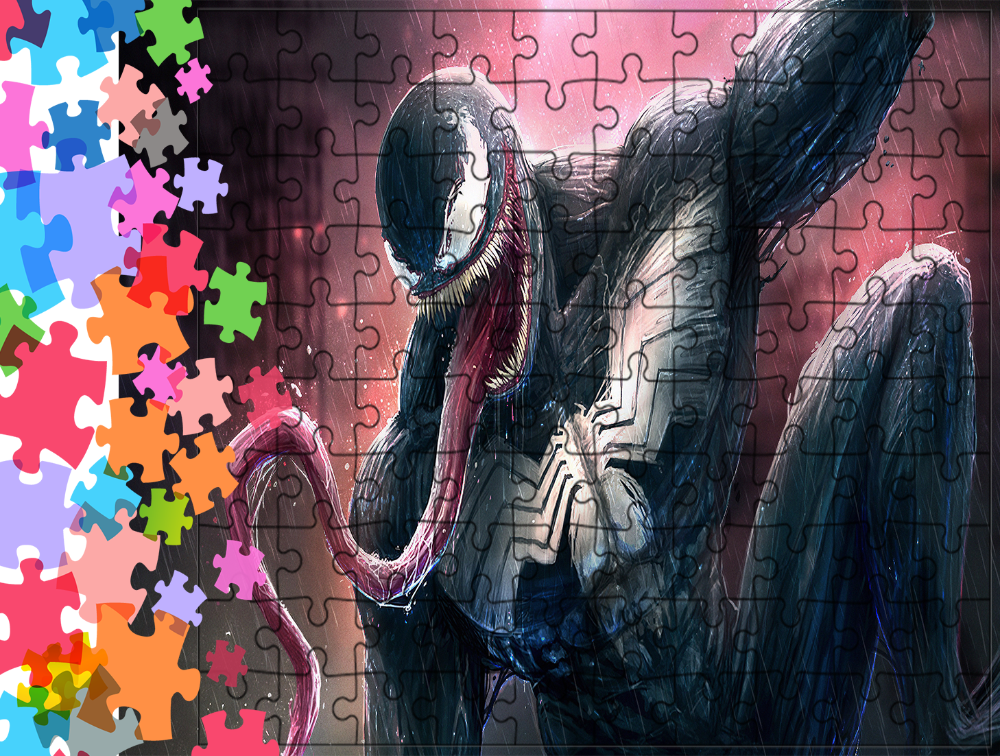 Puzzle tradycyjne Venom - Marvel