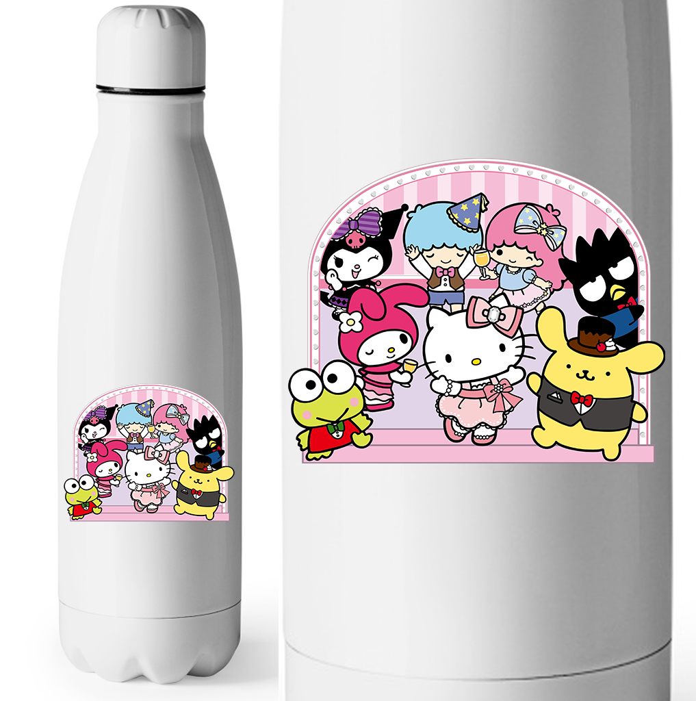 Termos - Butelka Termiczna - Kuromi i Przyjaciele