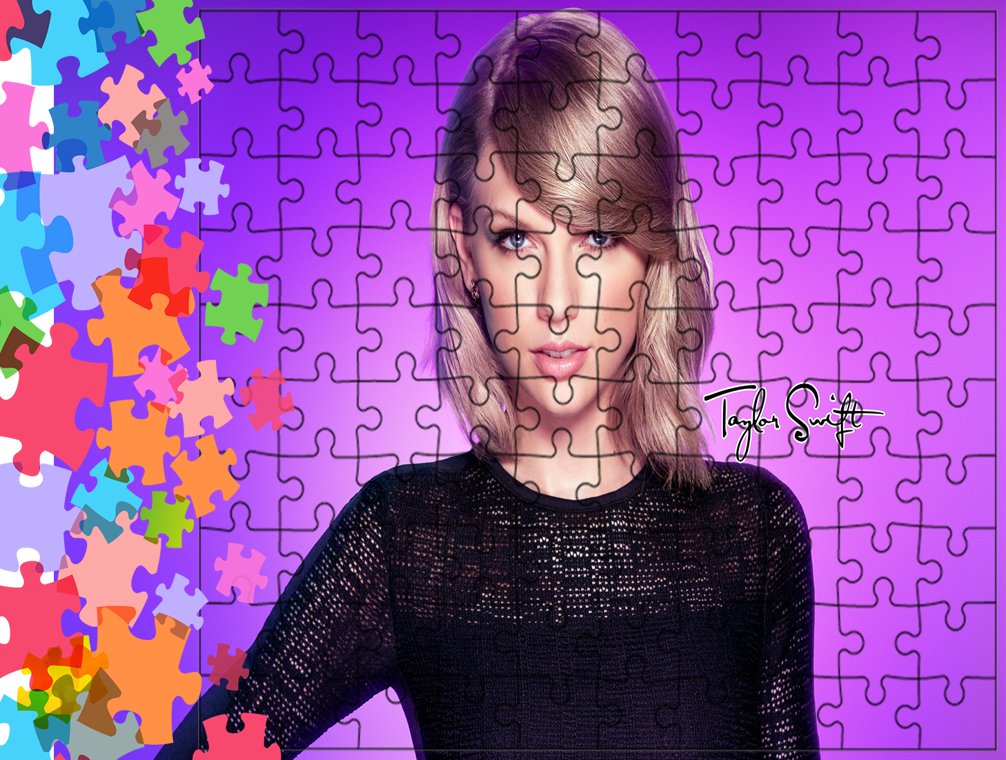 Puzzle tradycyjne - Taylor Switf