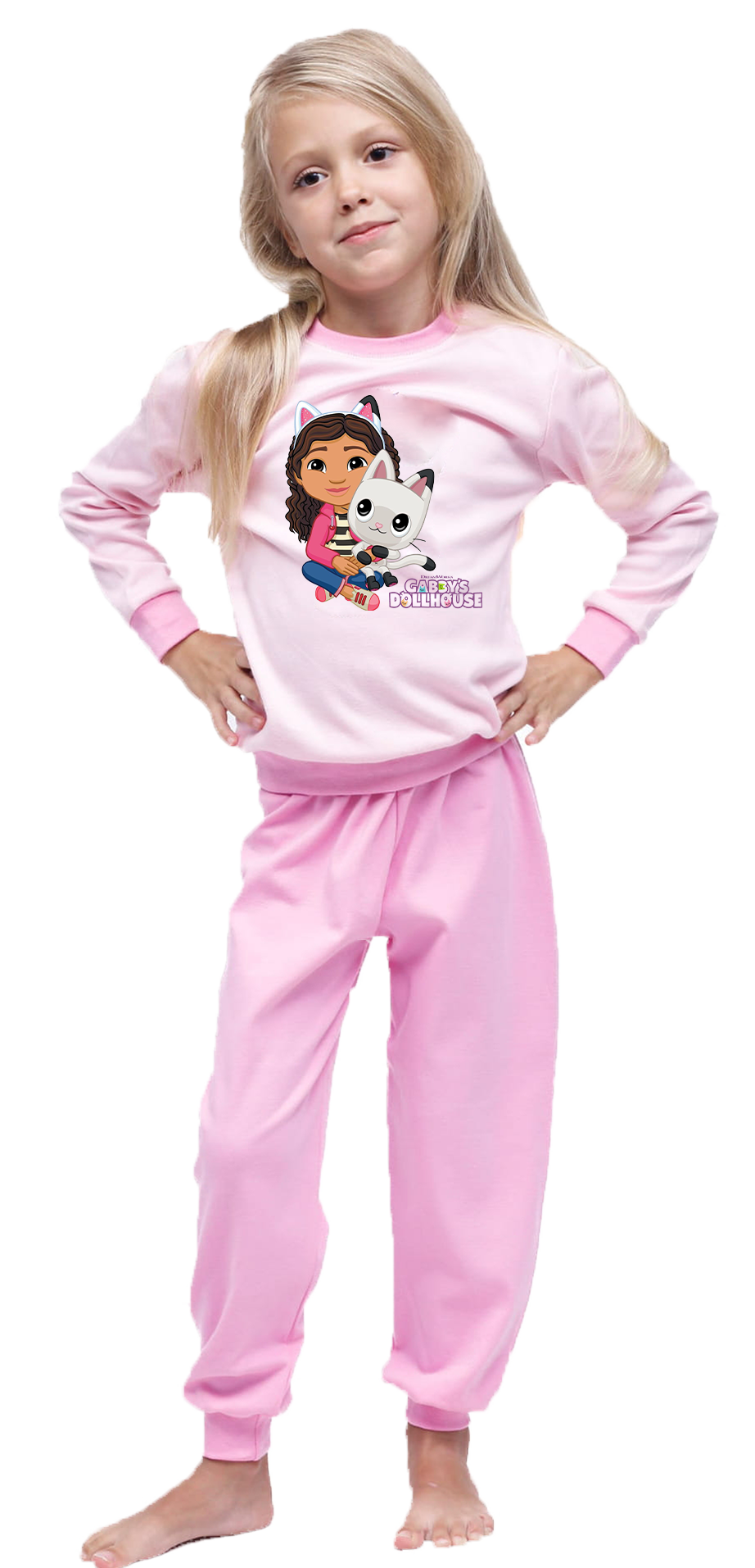 Piżama dziecięca Koci Domek