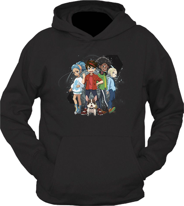 Bluza z kapturem Bakugan