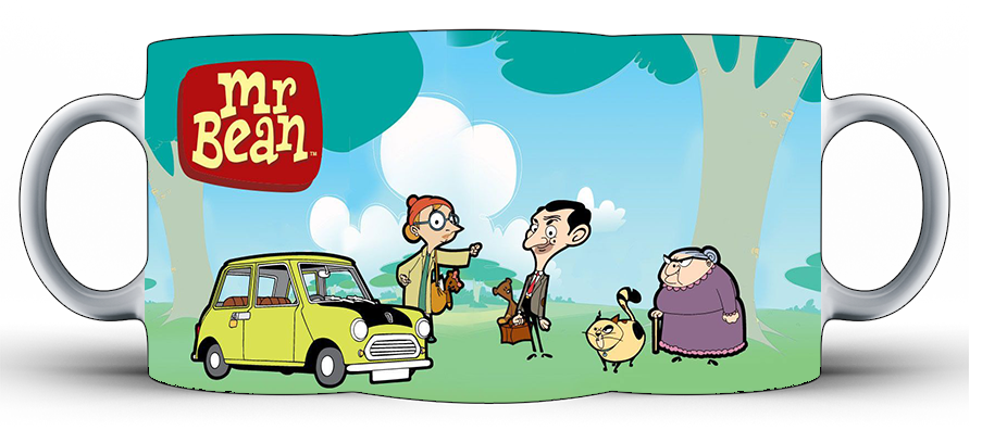 Kubek ceramiczny Jaś Fasola - Mr.Bean