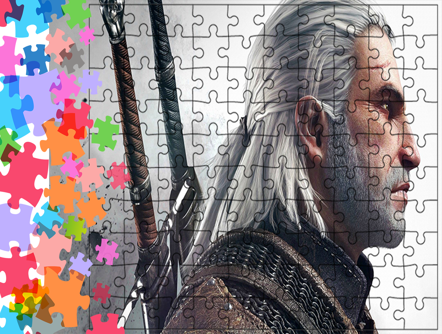 Puzzle tradycyjne Wiedźmin