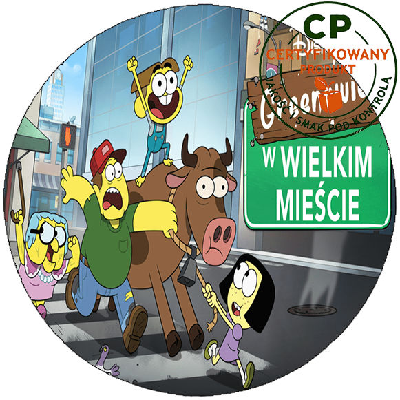 Opłatek na tort Greenowie