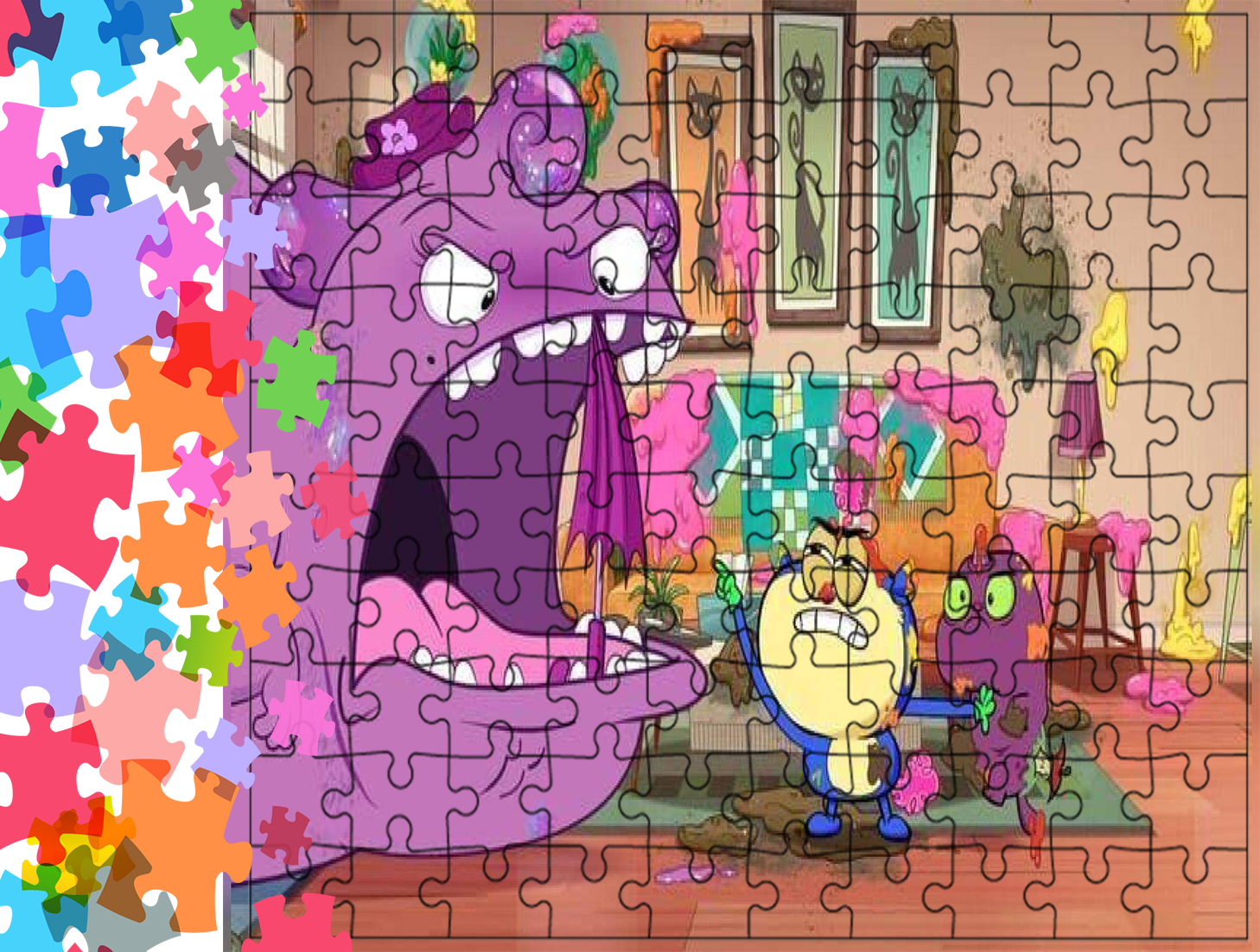 Puzzle tradycyjne Zokie z Planety Ruby