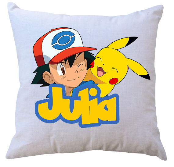 Poduszka Pokemon z imieniem