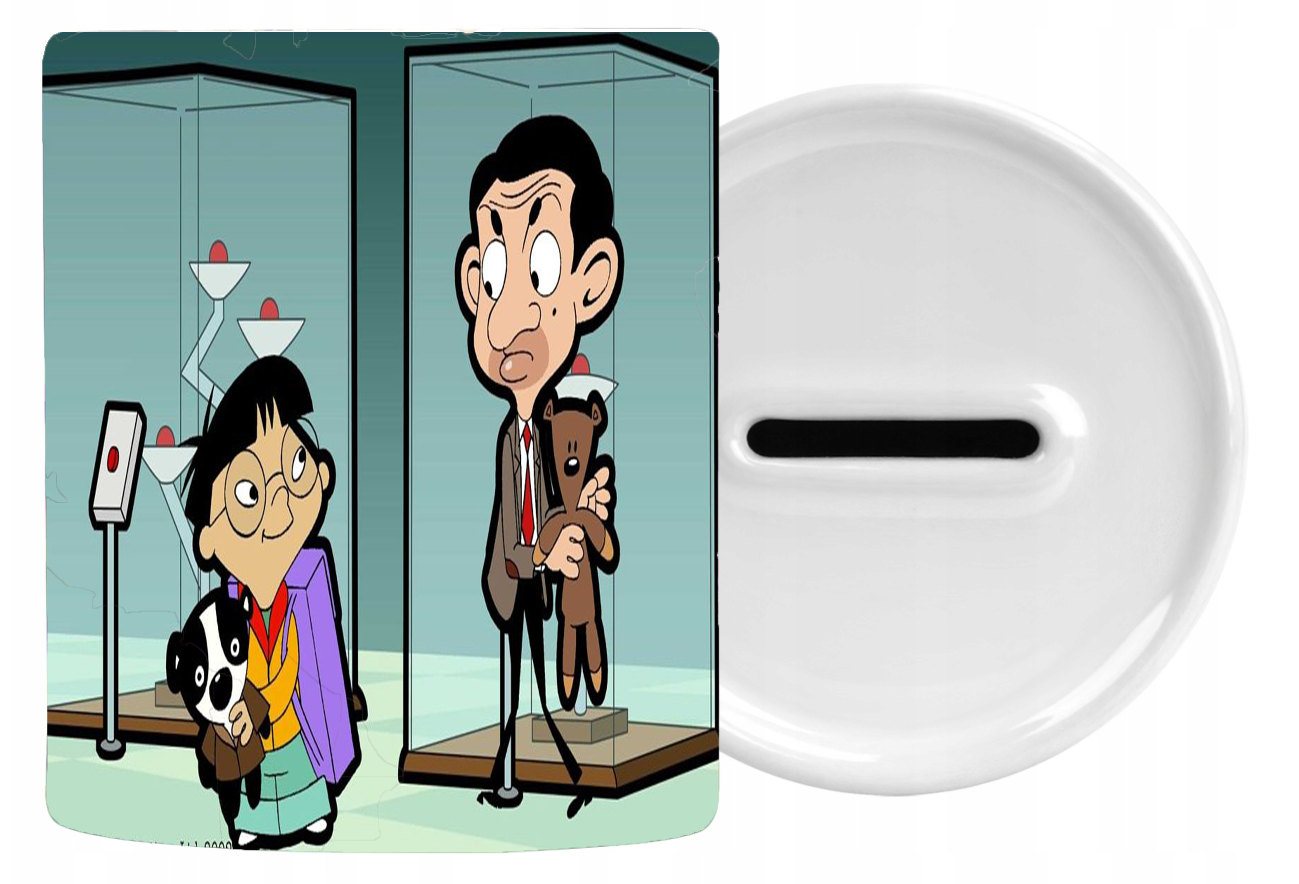 Skarbonka Ceramiczna Jaś Fasola - Mr.Bean