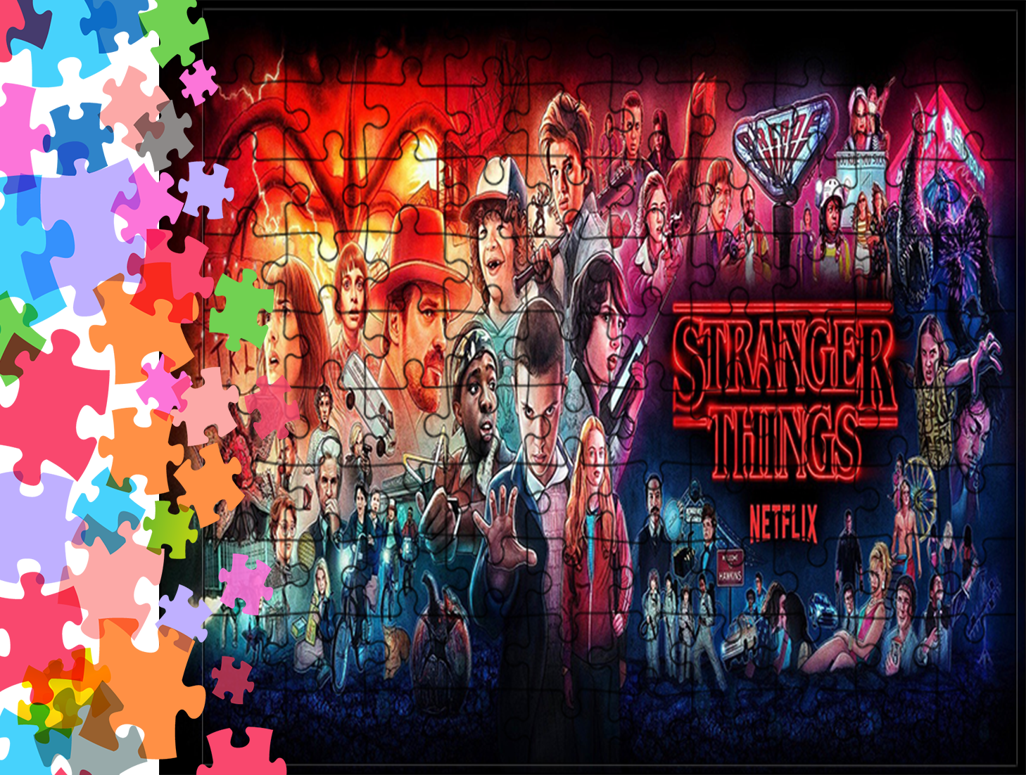 Puzzle tradycyjne Stranger Things - Nowy Sezon