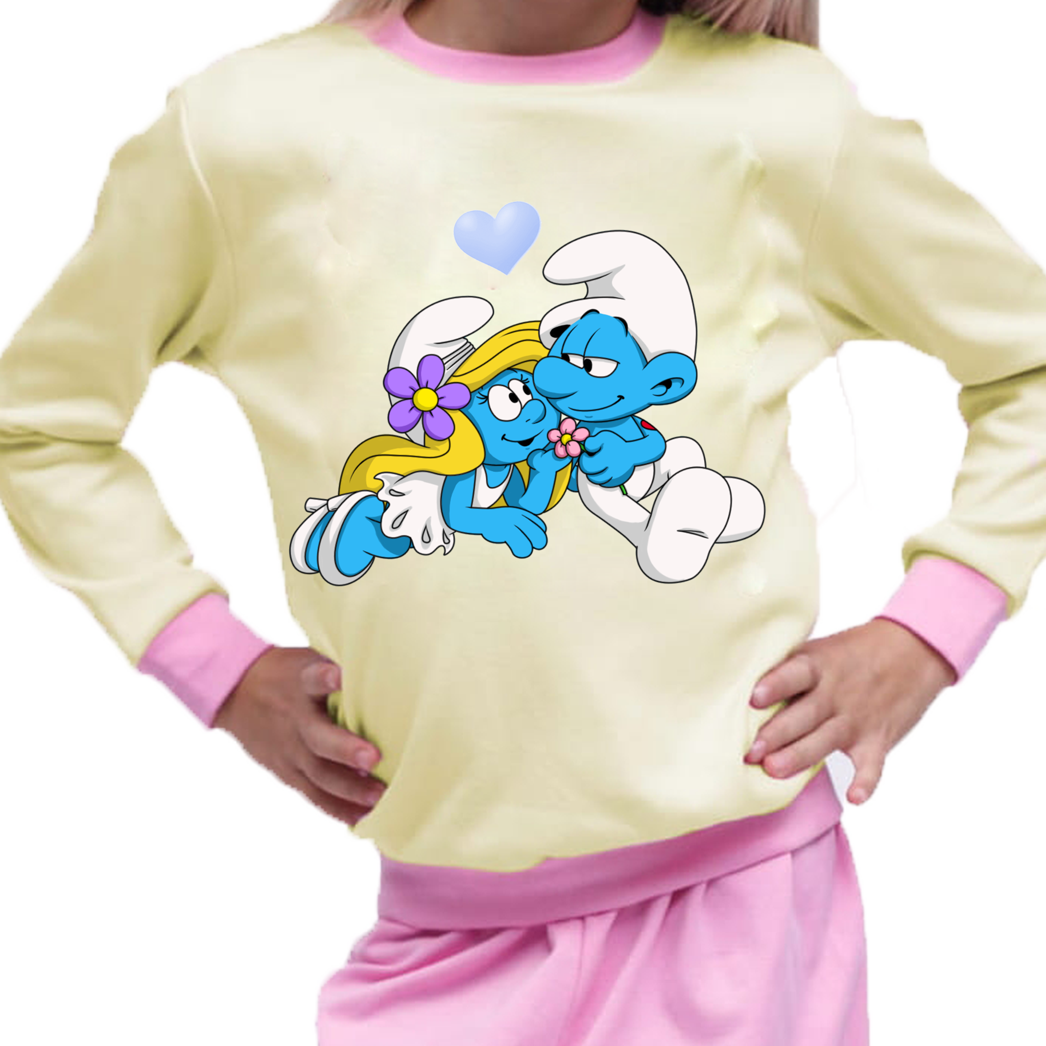 Piżama dziecięca Smerfy