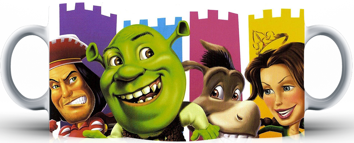 Kubek ceramiczny Shrek