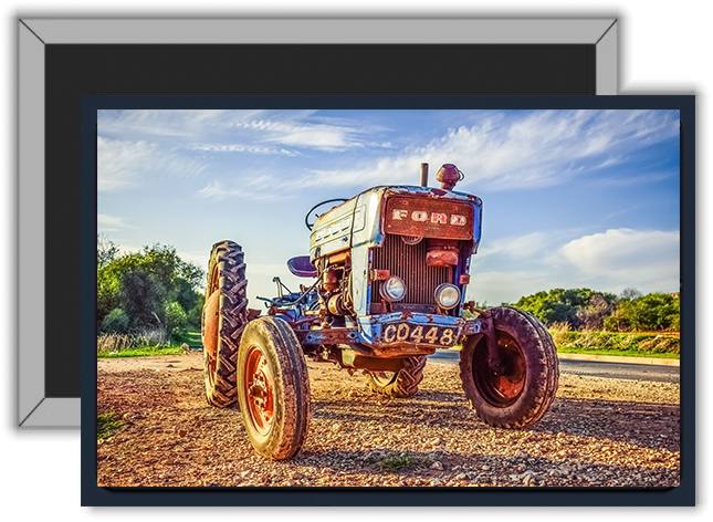 Magnes na lodówkę Traktor