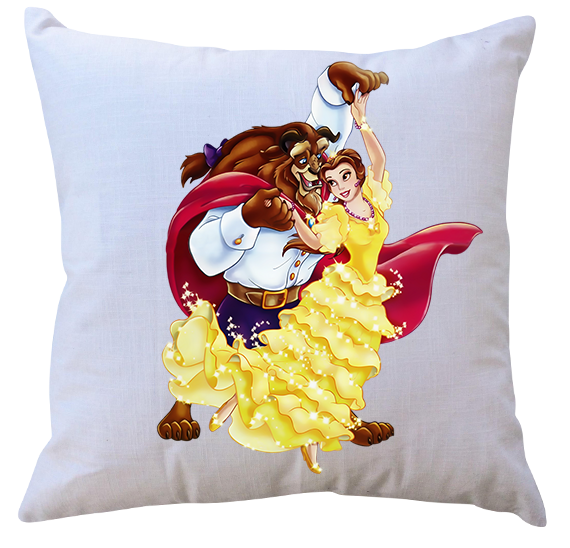 Poduszka Piękna i Bestia
