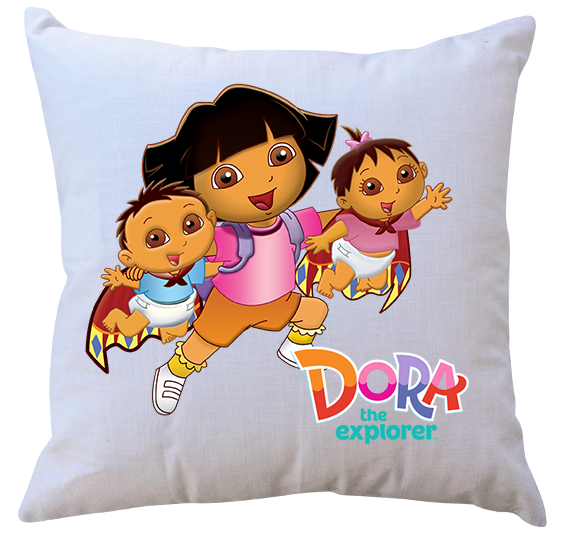 Poduszka z wkładem Dora Odkrywca