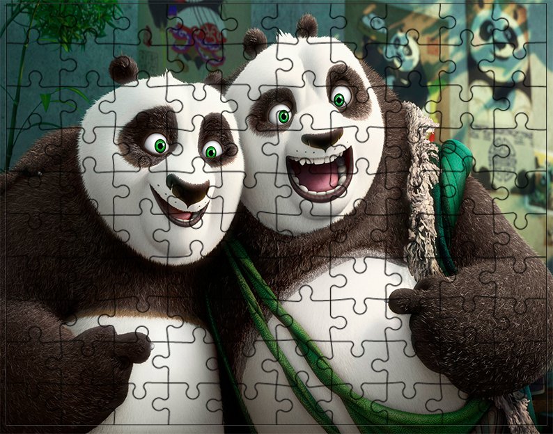 Puzzle Kung Fu Panda