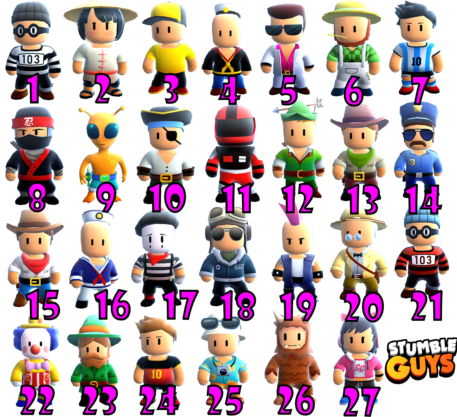 Koszulka T-shirt Stumble Guys