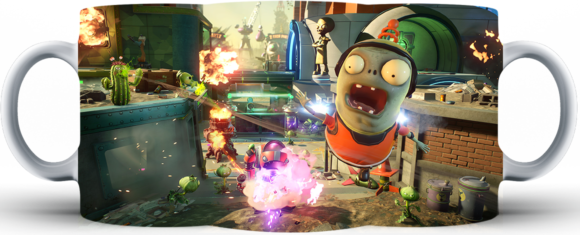 Kubek ceramiczny Plants vs Zombie