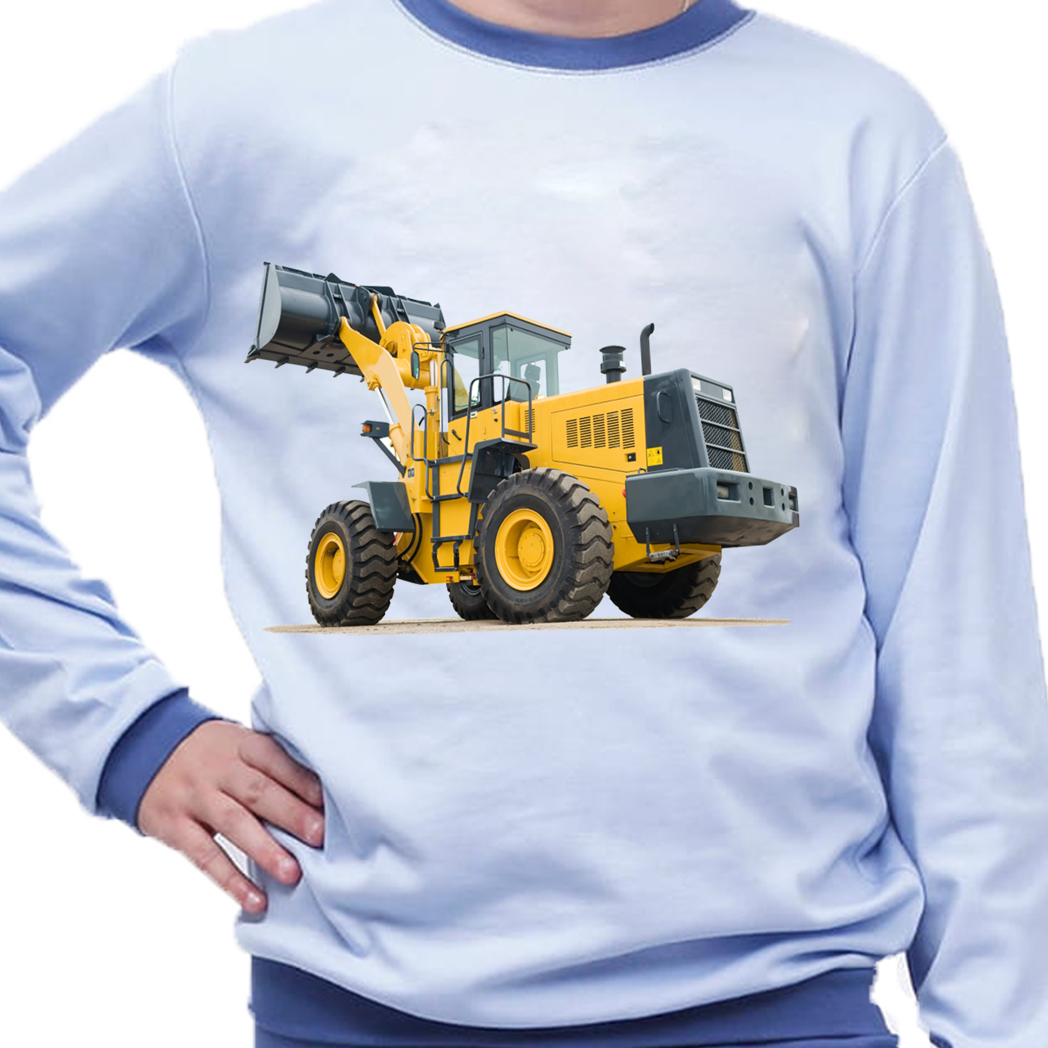 Piżama dziecięca Traktory