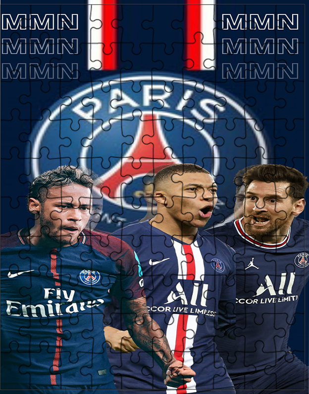 Puzzle Neymar Mbappe Messi
