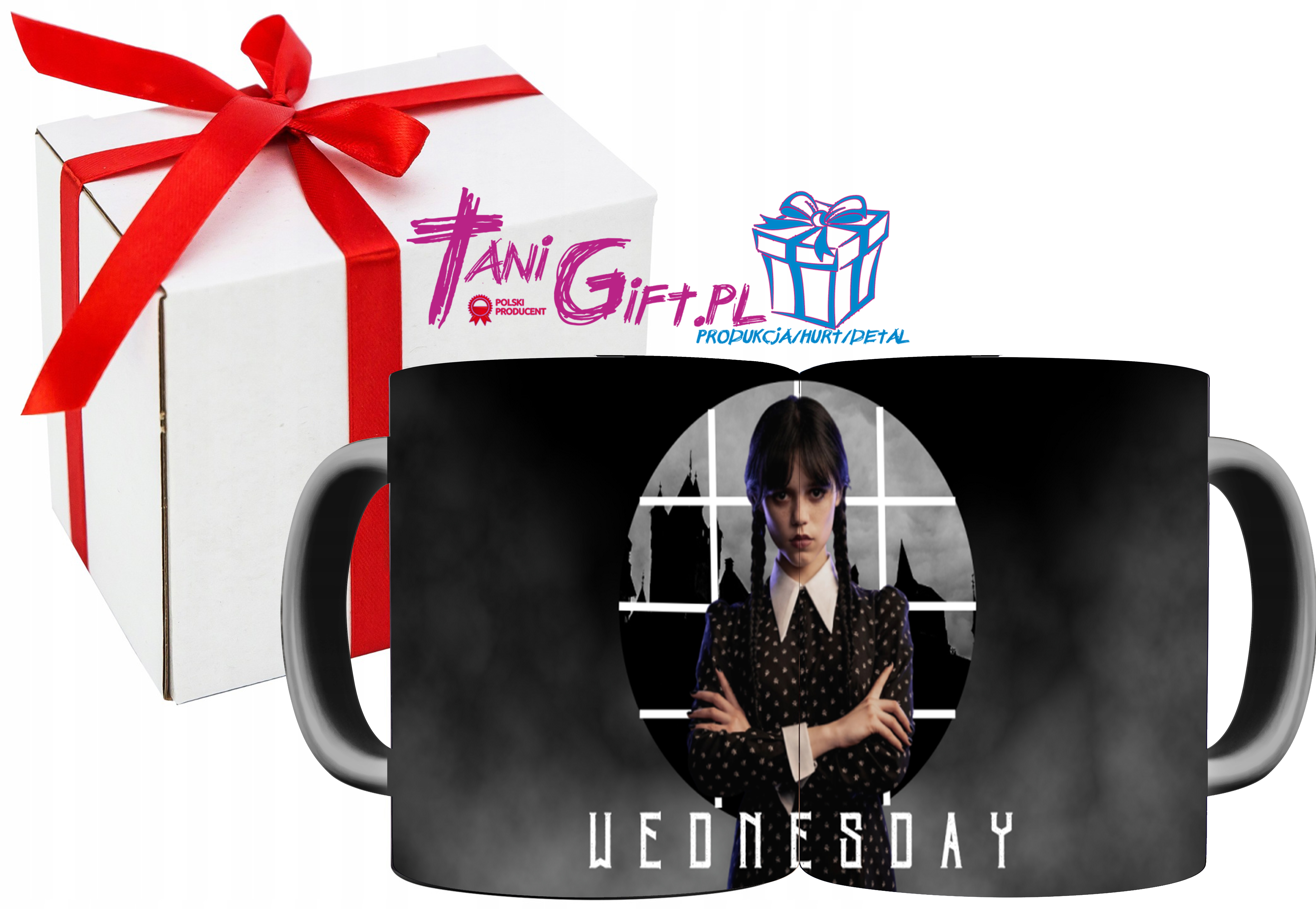 Magiczny Kubek Wednesday Addams