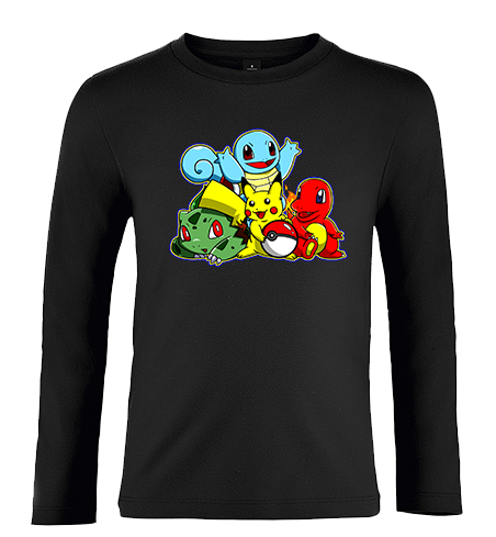 Koszulka z dł.rękaw. Pokemon