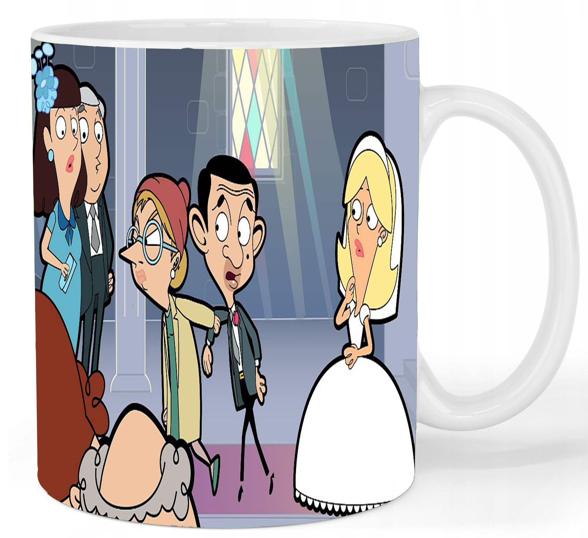 Kubek ceramiczny Jaś Fasola - Mr.Bean