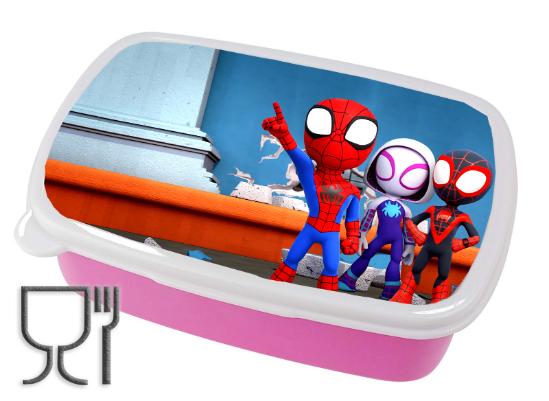 Pojemnik śniadaniowy - Lunchbox - Spidey i przyjaciele