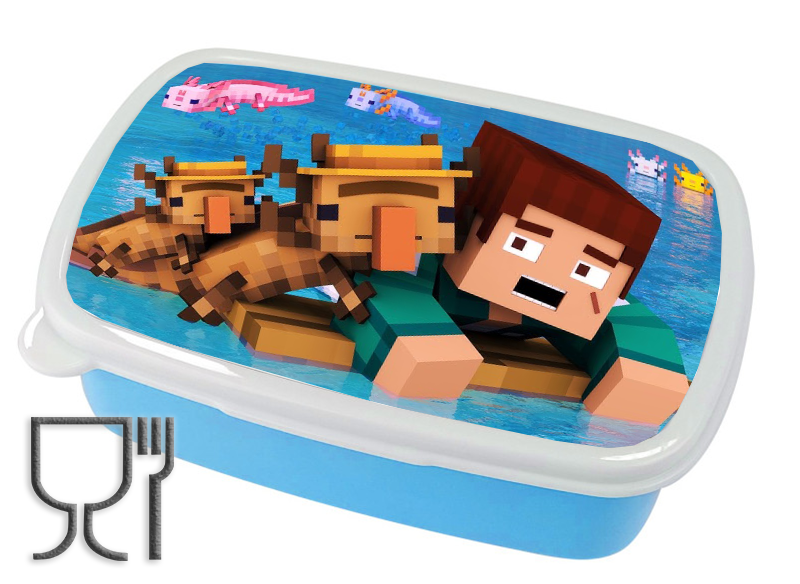 Pojemnik śniadaniowy Axolotl - Minecraft