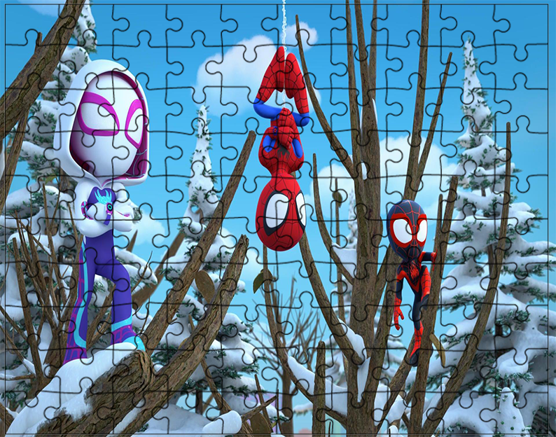 Puzzle Spidey i Przyjaciele