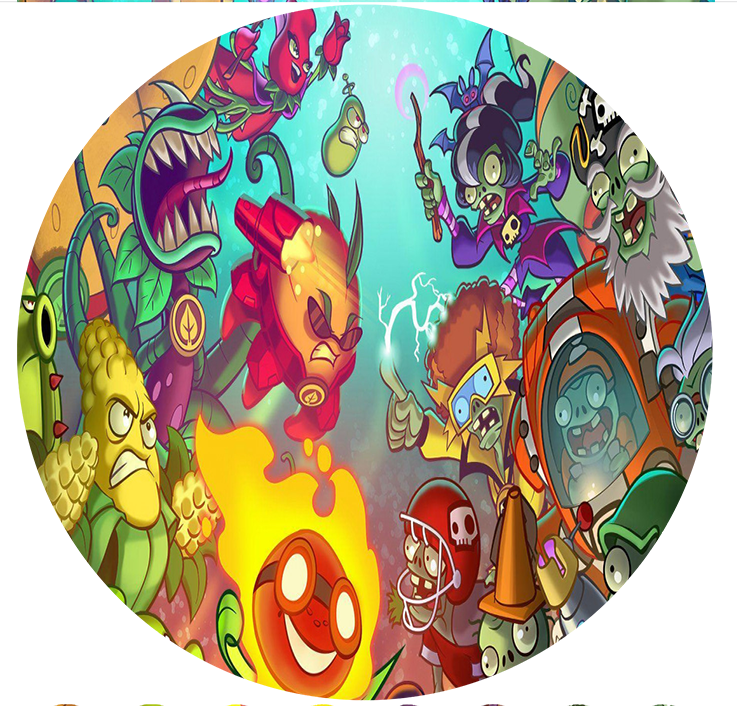 Podkładka pod myszkę Plants vs Zombie