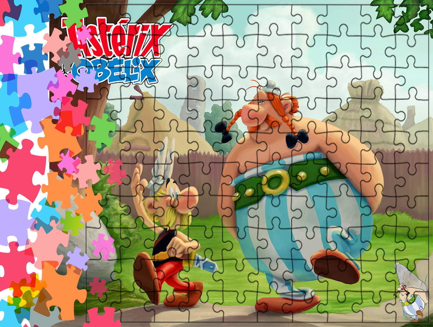 Puzzle tradycyjne - Asterix & Obelix